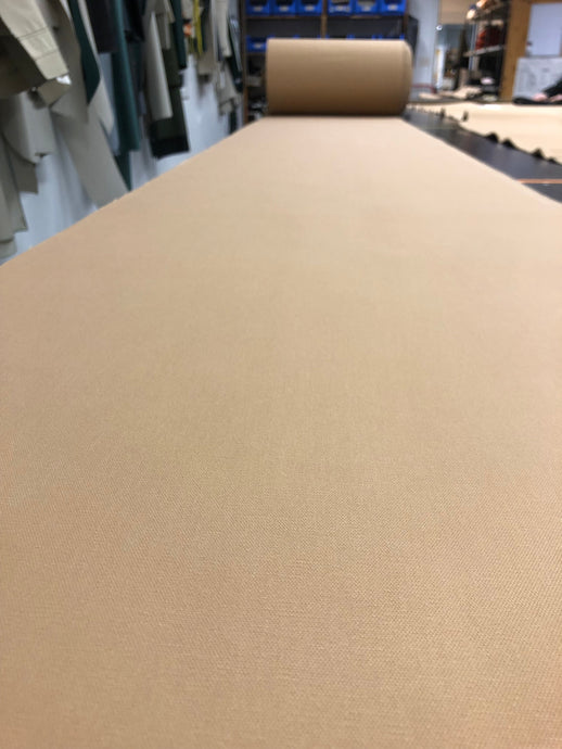 Textil/tyg i metervara - 50/50 bomull/polyester - beige
